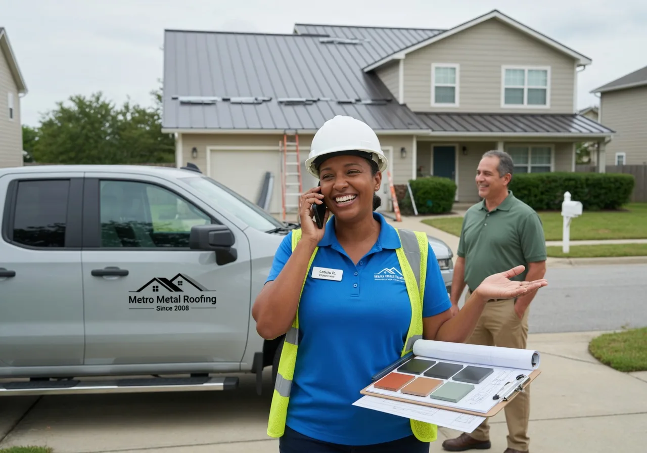 Storm Damage Metal Roof Repair in Blandford, MA